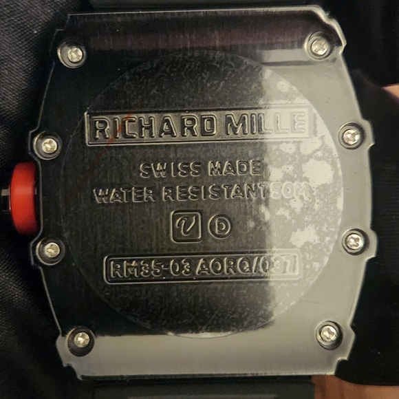 Richard Mille RM 35-03 Rafael Nadal Watch Quartz Movement - Picture 9 of 10